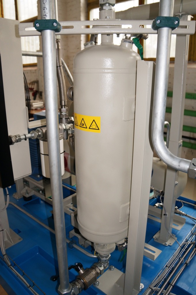 Угольная колонна компрессора для очистки газа